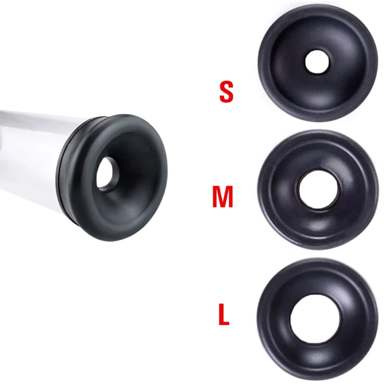حلقة لمضخة القضيب ألعاب جنسية للرجال كم من السيليكون لملحقات المدرب الموسع للقضيب ألعاب استمناء للرجال كم للبالغين #1