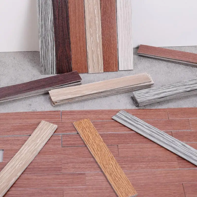 

20 шт. миниатюрной деревянной напольной плитки для кукольного домика, самоклеящиеся наклейки с текстурой дерева, масштаб 1:12, декор для пола кукольного домика