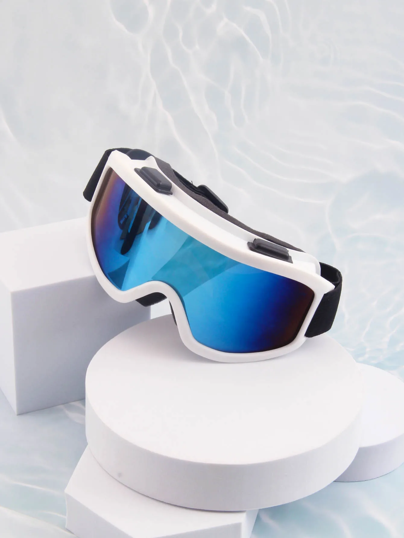 แว่นตาสกีแบบชิ้นเดียวกรอบใหญ่สำหรับกลางวันและกลางคืน บุนวมกันลม สำหรับเล่นสโนว์บอร์ดและขี่สโนว์บอร์ด ความคมชัดสูง เหมาะสำหรับการปีนเขา