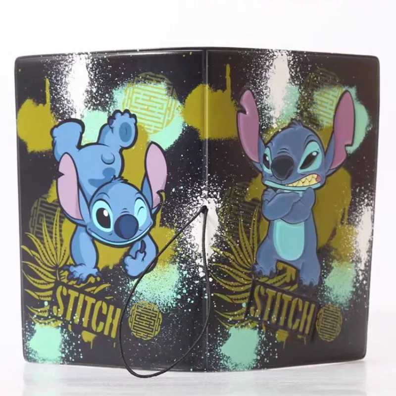 Nieuw Product Disney Stitch Schattige Id Card Holde Kartonnen Pu Paspoorthoes Bevroren Print Meisjes Jongens Verjaardagscadeau Van Een Vriend