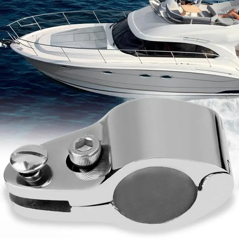 316 Stainless Steel Fitting Boat Bimini Top Hinged 22mm 25mm 30mm 32mm Jaw Slide Easy Install Marine Hardware Boat Marine