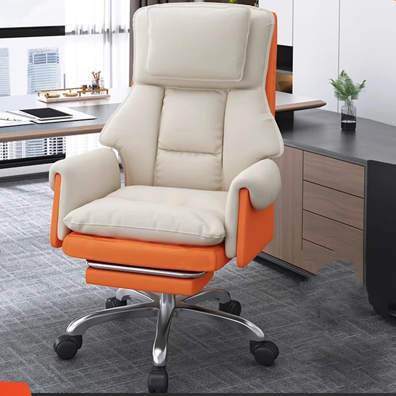 Design Large Office Chair Individual Professional Accent Rolling Office Chair Conference Study Silla Giratoria Modern Furniture