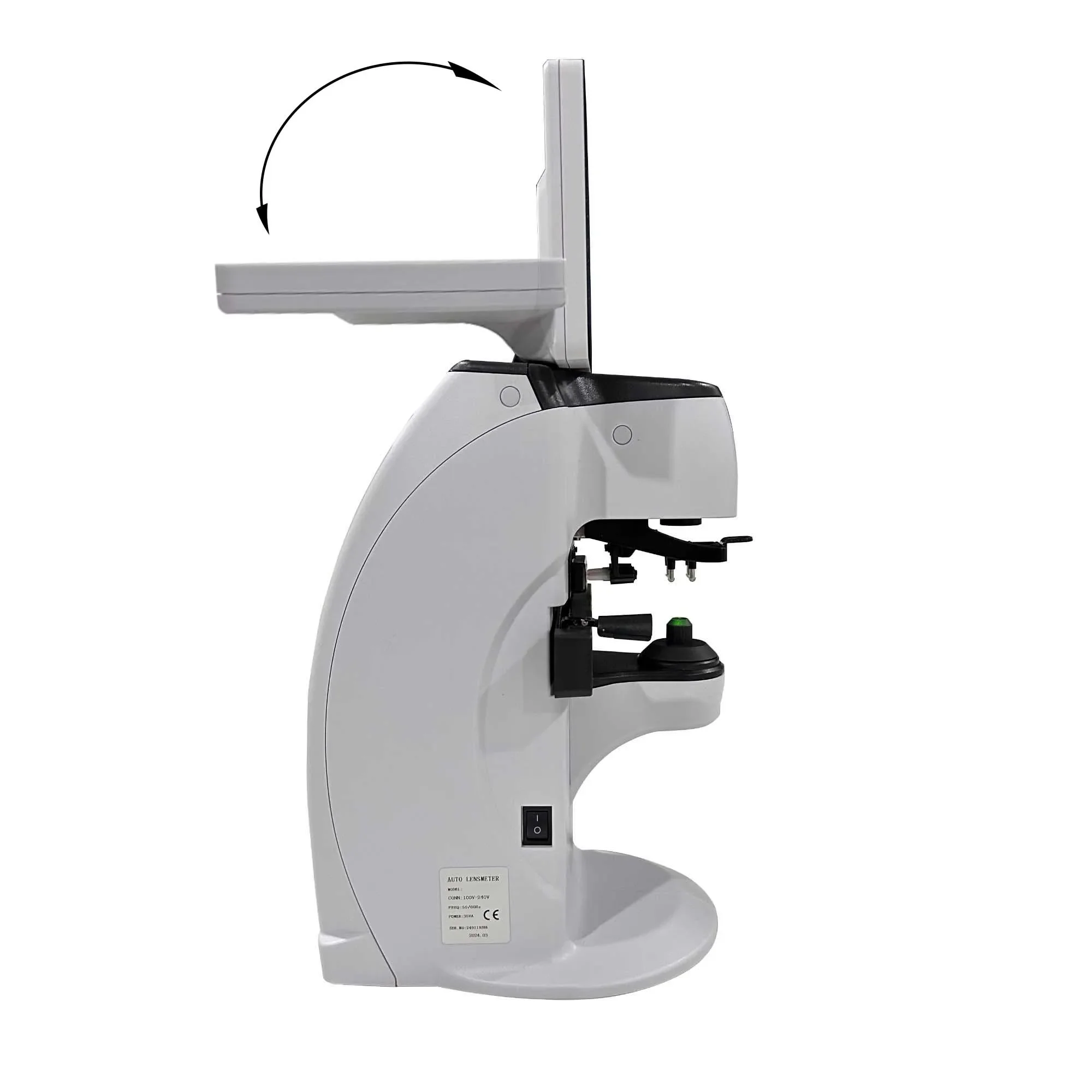 Optics Instruments HV-600 Optometry Equipment Automatic Focimeter Auto Lensmeter for Ophthalmology Optical Shop