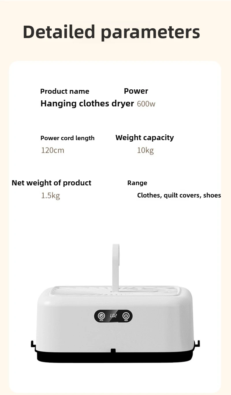 مجفف الملابس الملابس المنزلية مجفف قابل للطي السفر المحمولة متعددة الوظائف مجفف الملابس الصغيرة 360 °   تروس مزدوجة قابلة للتعديل