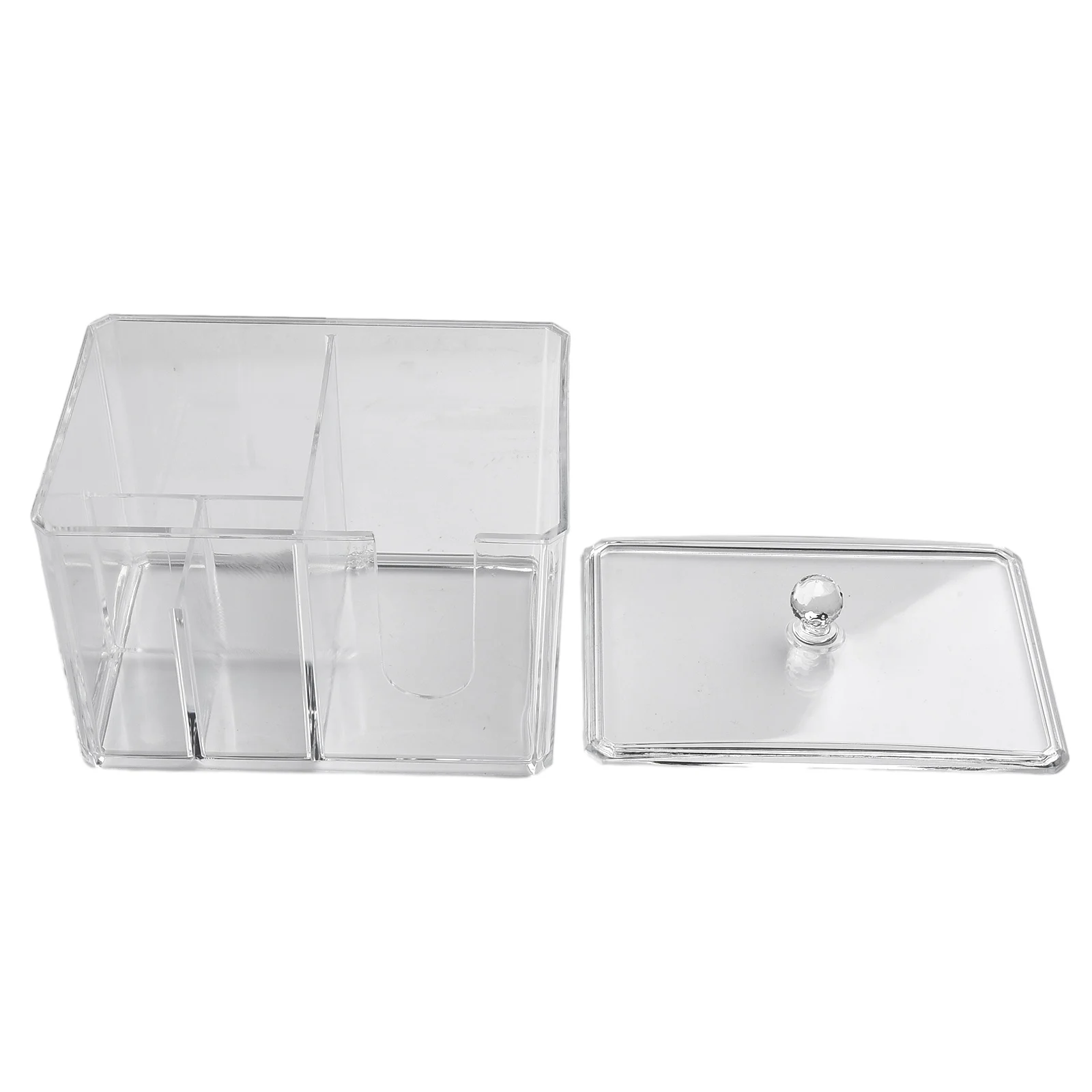 

Стильный акриловый держатель для ватных палочек с элегантным дизайном – идеально подходит для аккуратного хранения ваших косметических инструментов.