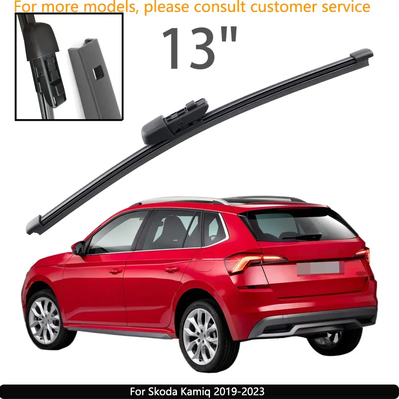 

For Skoda Kamiq 2019-2023 Car Accessories 13" Rear Windshield Windscreen Washer Wiper Blade