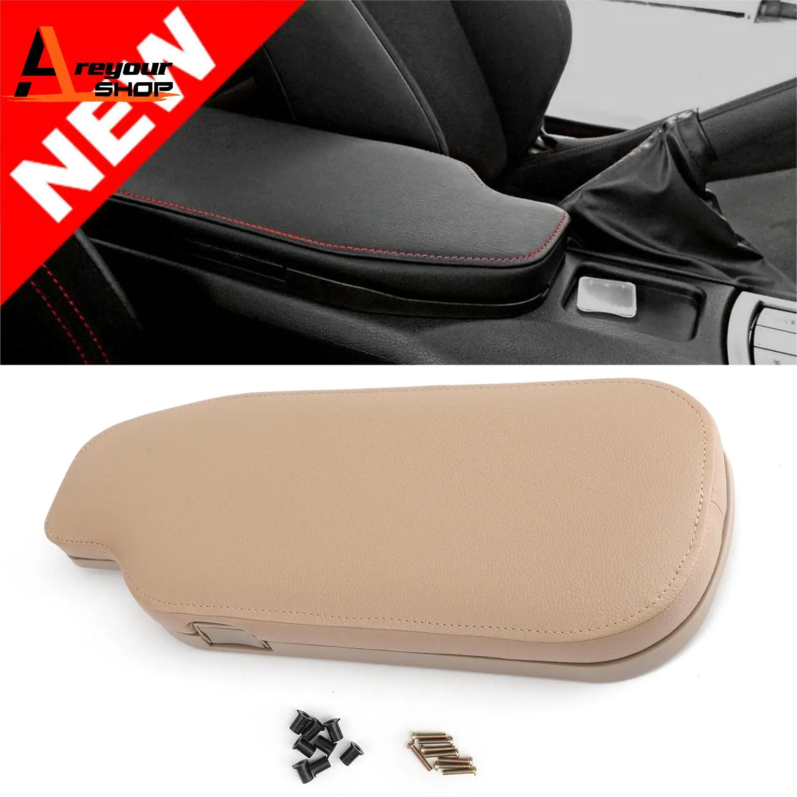 

Console Armrest lid Beige PZ4351034000 for Toyota 86 BRZ Scion FRS 2013 2014 2015 2016 2017 2018