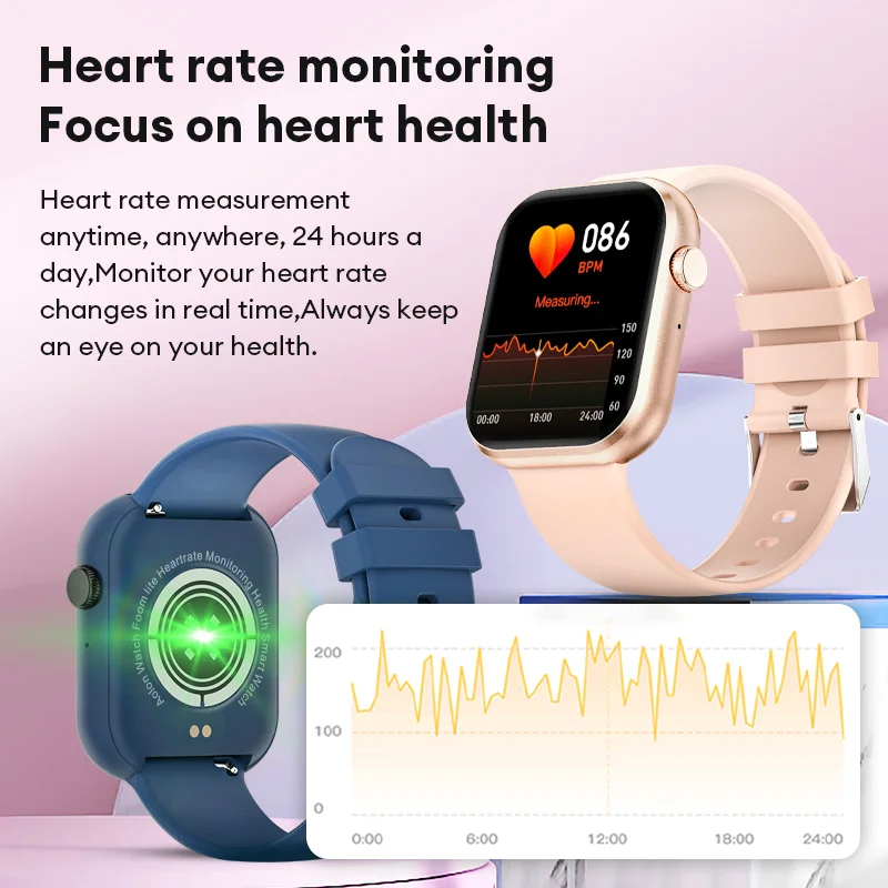 KHwatch FoomLite Man 1.83 "ساعات رجالي IP67 ساعات رياضية مقاومة للماء BT5.0 دعوة ضغط الدم والأكسجين في الدم لصبي رجل في سن المراهقة