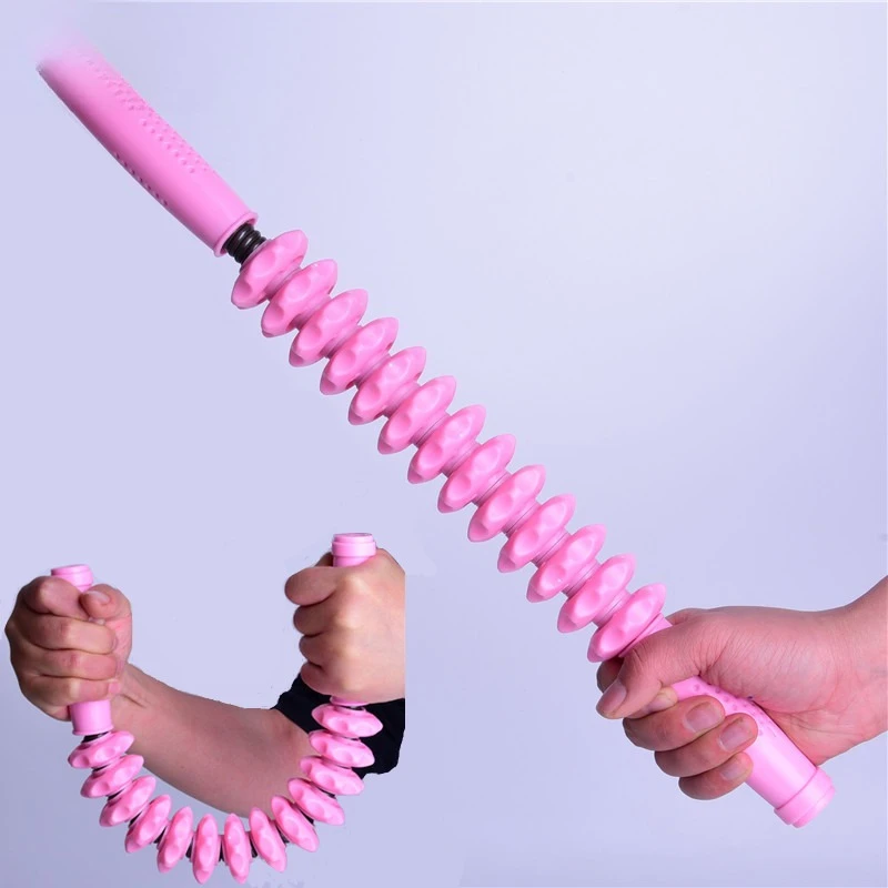 Flexible Massage Fascia Stick Yoga Fitness Gear Muscle Relaxation Roller Portable Leg Arm Muscle Shaping Trainer Hand Gripper