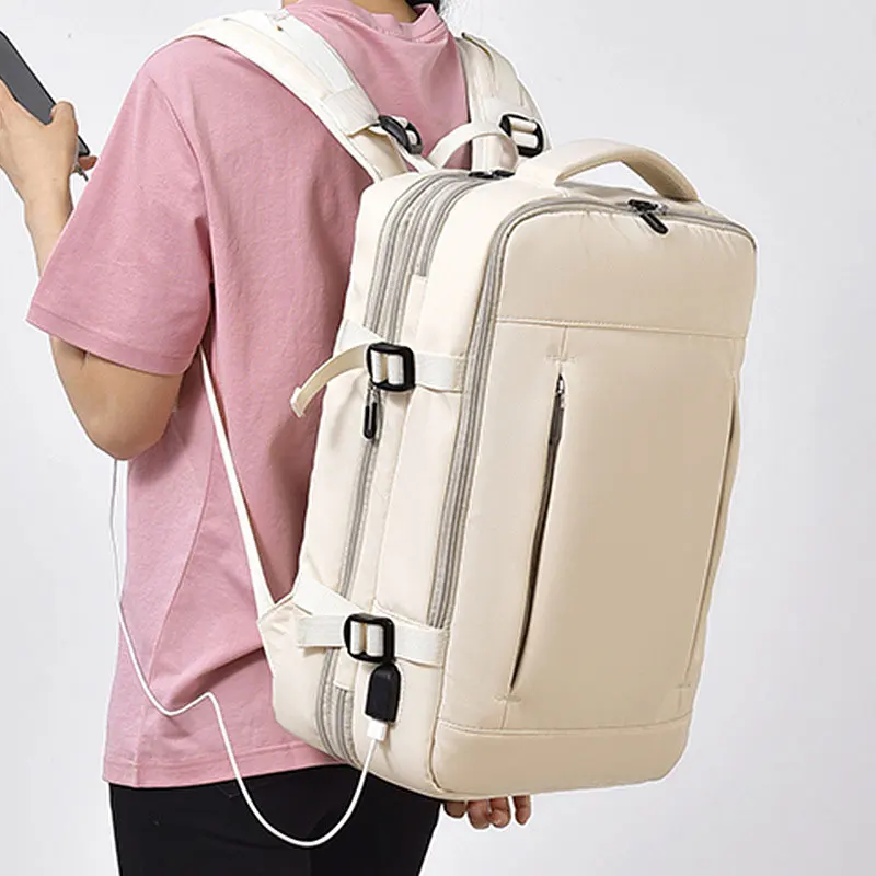 Large Capacity Travel Backpack for Women and Men Multifunctional Expandable Business Trip Backpacks 16 Inch Laptop Bag