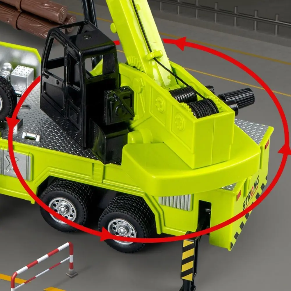 

Автомобиль Игрушечный сплав Кран Спасательная машина Большой размер Звуки света Строительные грузовики Электрическая инерционная игрушка Набор литья под давлением