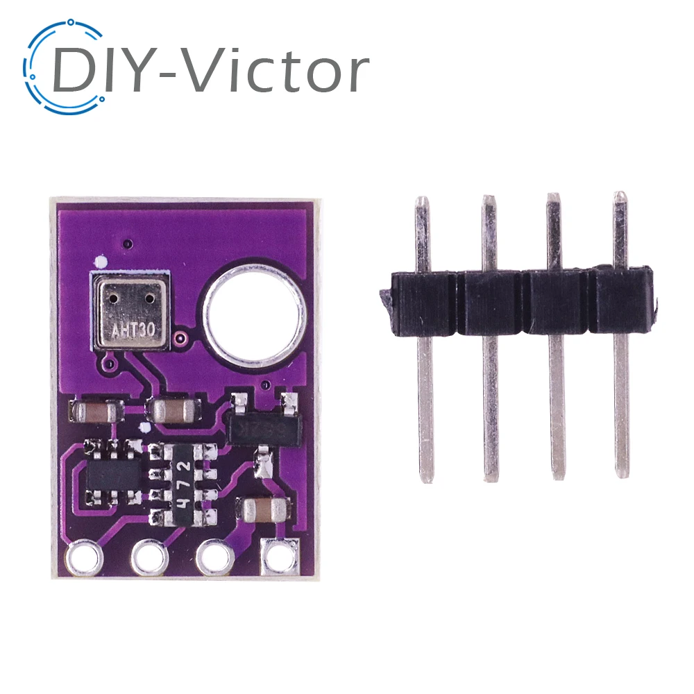 AHT30 Temperature Humidity Sensor Module Temperature And Humidity Probe I2C Digital Signal High Precision For Arduino