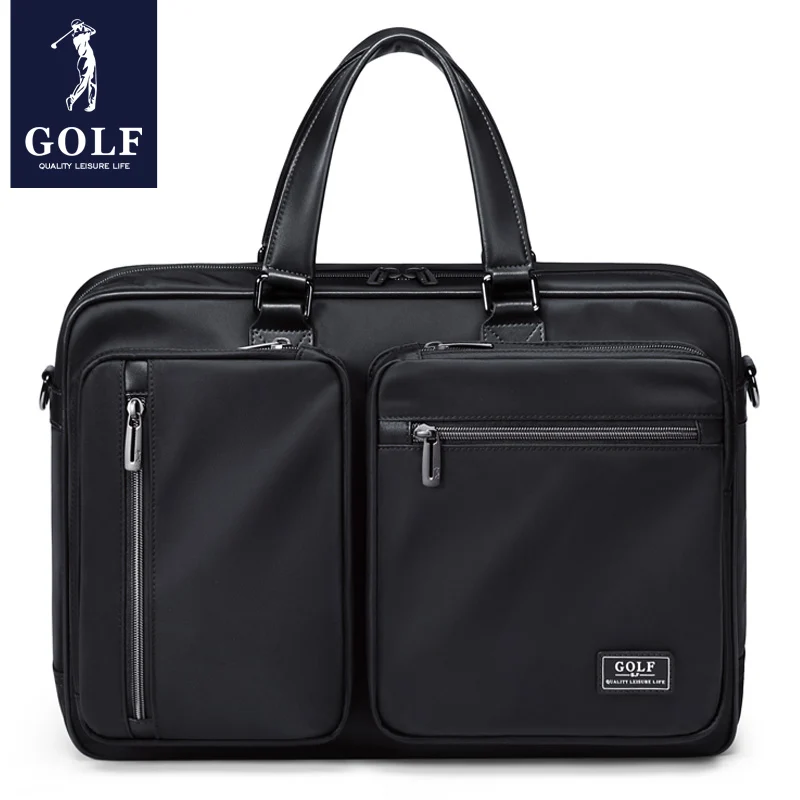 GOLF-Sac à main multifonctionnel pour hommes, étui à bombes d'affaires, sac de voyage d'affaires, bandoulière à démarrage unique, grande capacité, déterminer