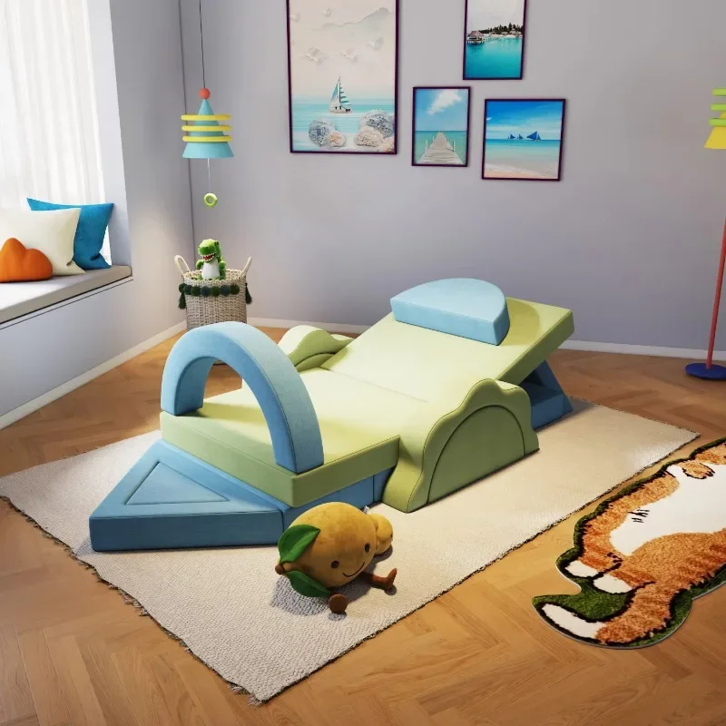 Compression package children's sofa foldable plush warm multi-function suitable for bedroom children's furniture