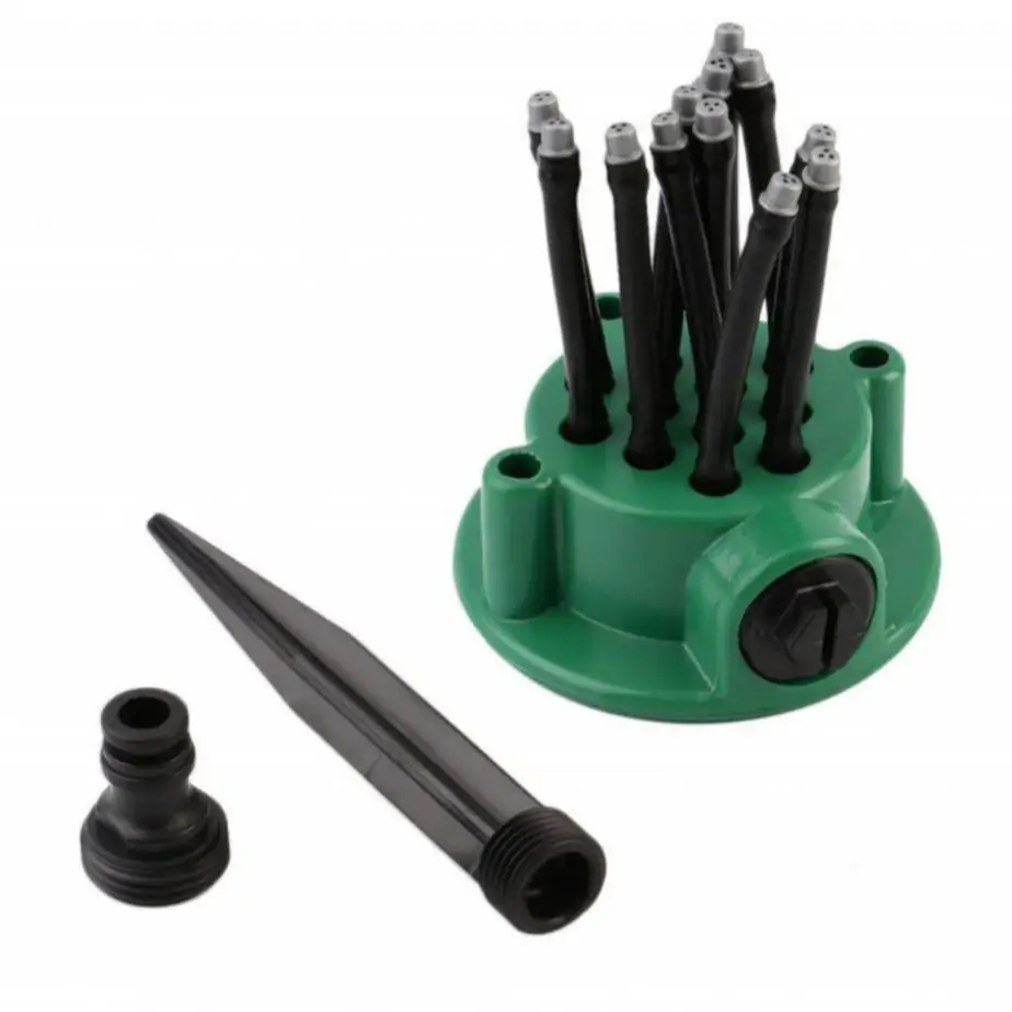 Multifunktion ales Abs-PVC-Material 360-Grad-Sprinkler mit automatischer Rotation für die Rasen bewässerung im Garten