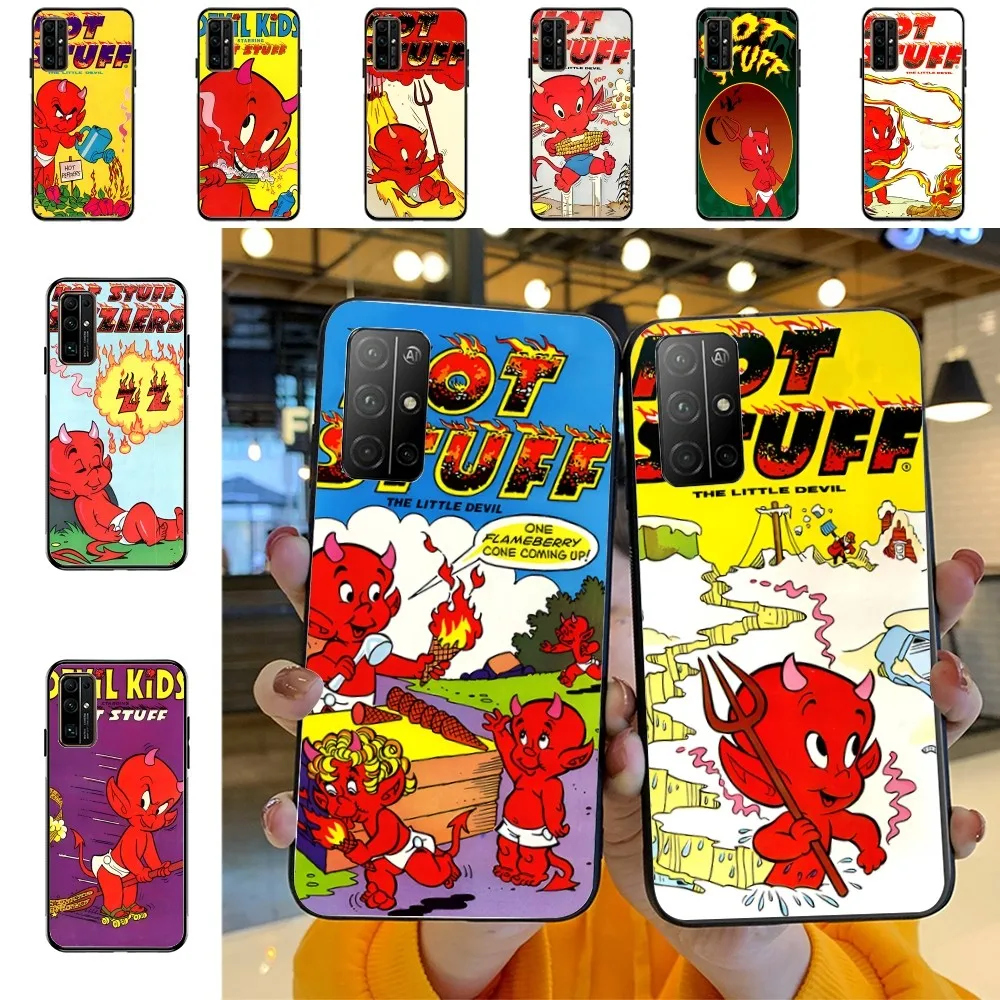 Hot Stuff the Little Devil Phone Case For Huawei Honor 10 lite 9 20 7A 9X 30 50 60 70 pro plus Soft Silicone Cover