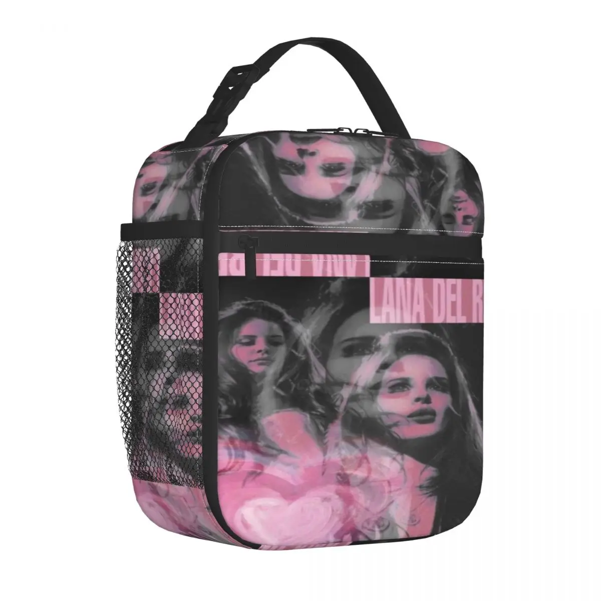 

Lana Del Rey Singer Musician Ldr Insulated Lunch Bags Cooler Bag Reusable Large Lunch Box Tote Bento Pouch School Outdoor