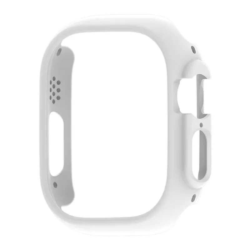Beschermhoes voor Apple Watch Ultra 2 3 4 49 mm, accessoires, uitgesneden harde PC-bumper, beschermende hoes voor iWatch Series Ultra 4.