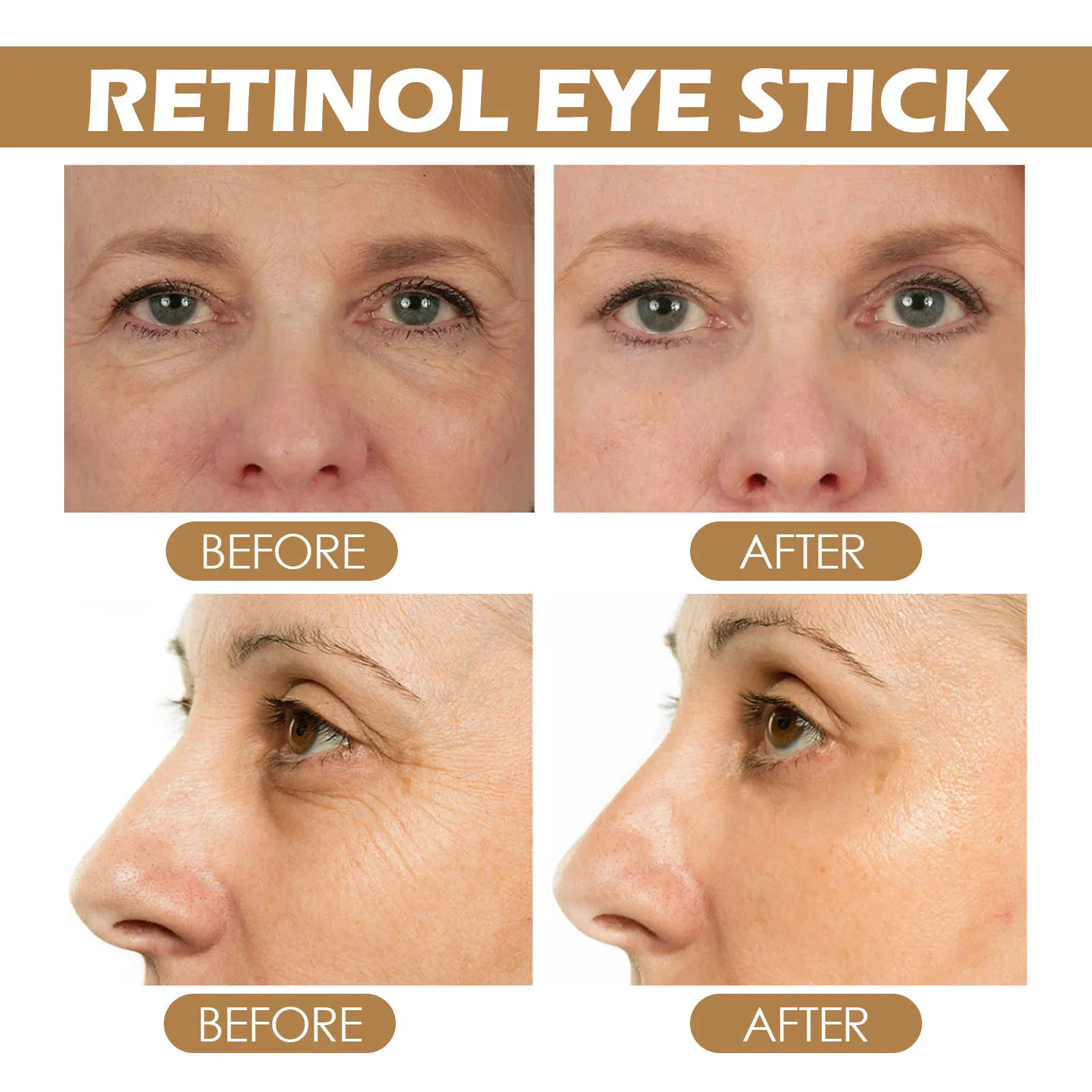 Anti Wrinkle Eye Cream Retinol Lifting Remove Eye Bag Puffiness Anti Aging Firmness Moisturizing Remove Dark Circle Eye Cream