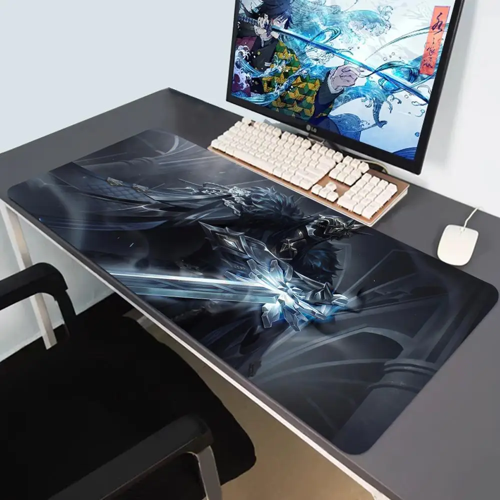 

Cool Capitano Mouse Pad Game Genshin Impact Anime Mouse Pad HD Laptop Gaming Non-slip PC Mice Mat XXL Large Student Writing Pad