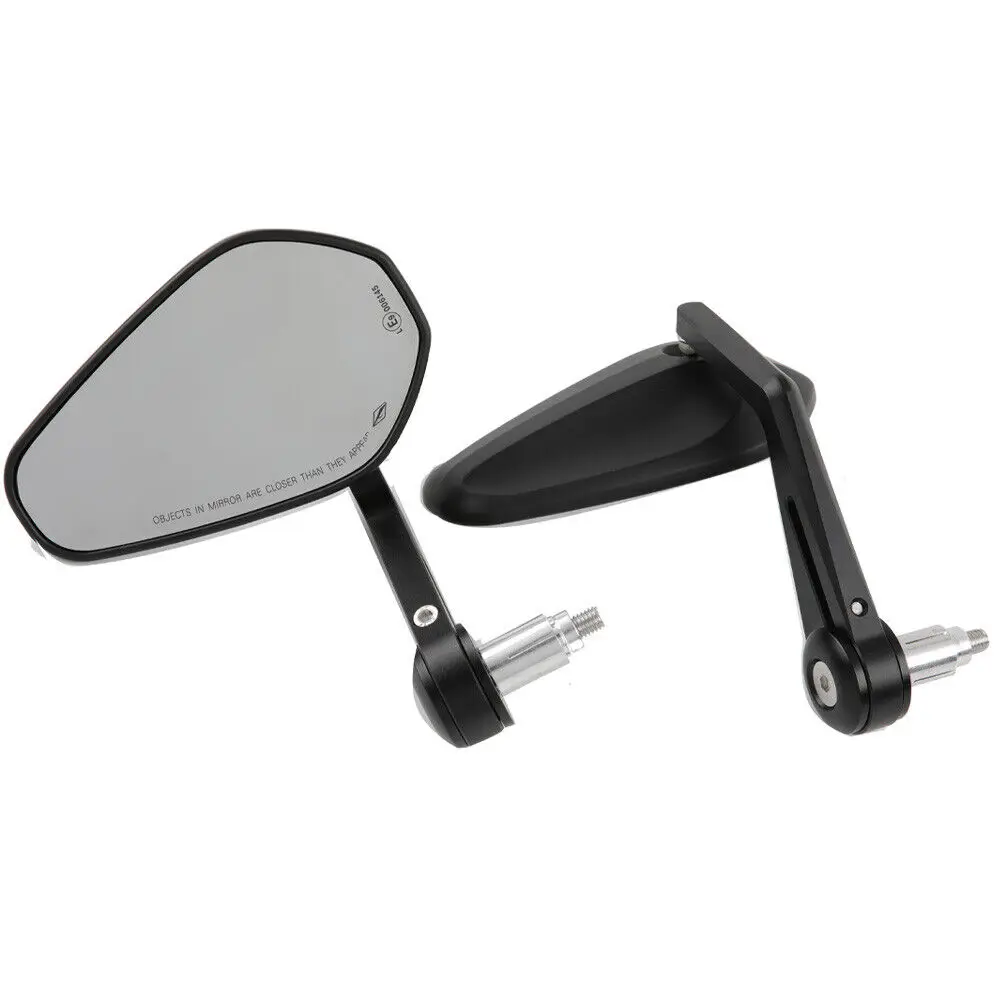 Motorcycle Handle Bar End Mirrors 7/8\