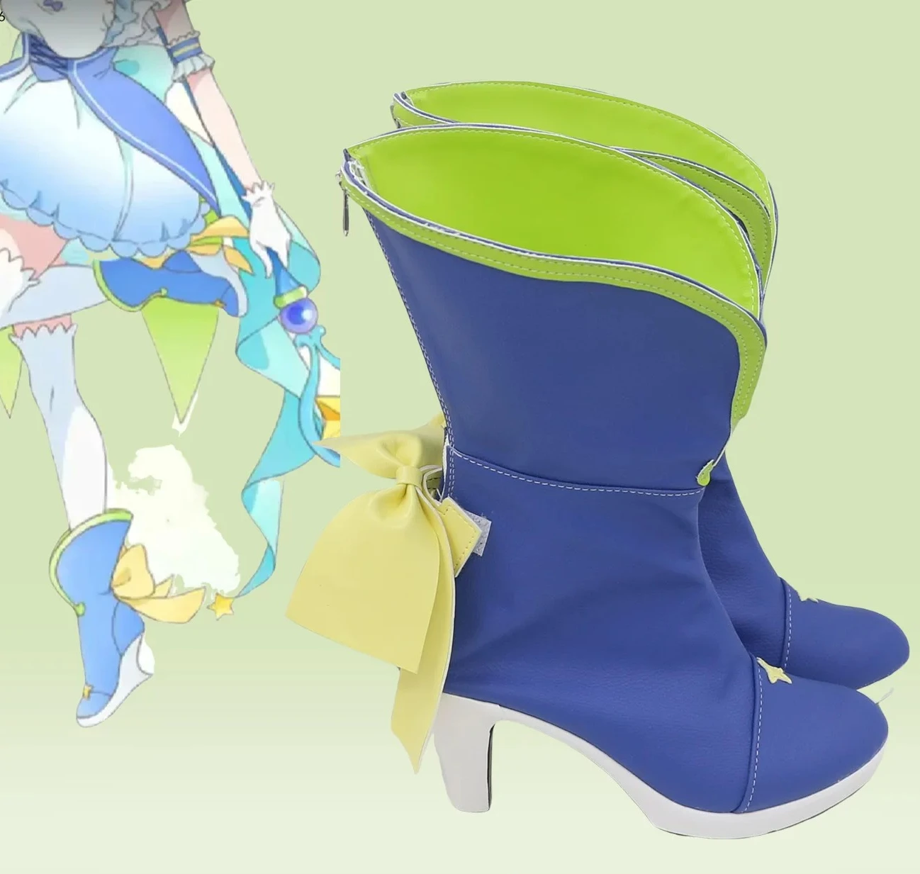 chaussures-de-cosplay-anime-re-ram-emilia-bottes-sur-mesure-accessoires-d'halloween