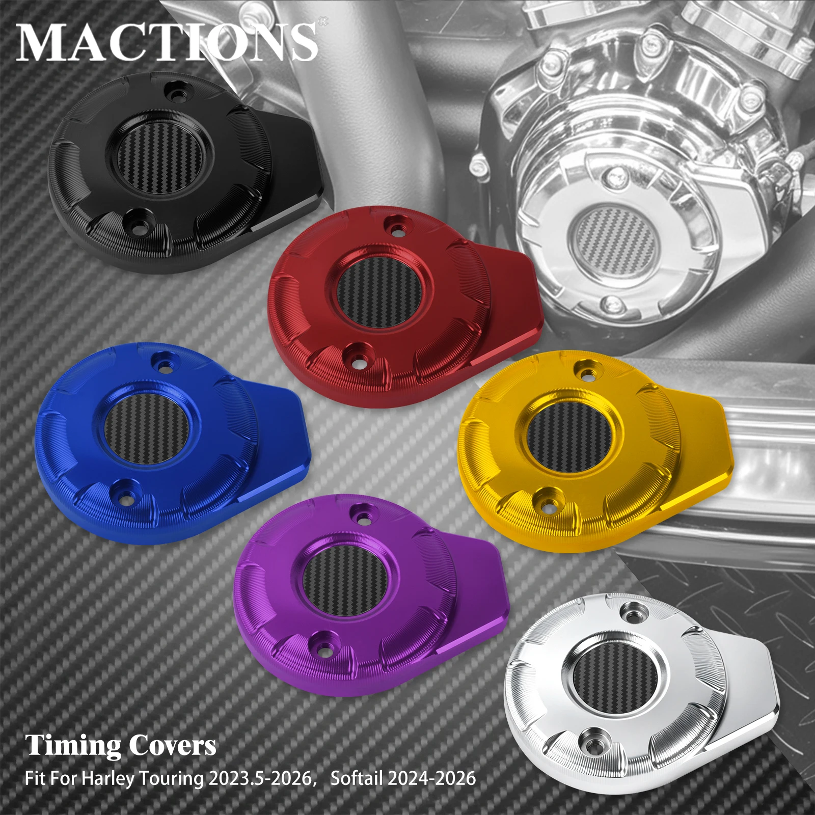Motorcycle Timing Cover CNC Cam Covers Accessories For Harley Trike Touring Road Glide FLHXSE FLTRXSE FLTRX FLTRXSTSE Softail