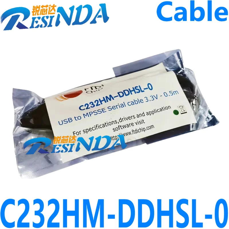 FTDI official genuine C232HM-DDHSL-0 USB-MPSSE cable SPI I2C JTAG interface