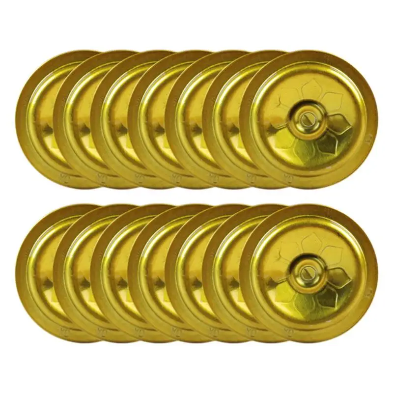 20pcs Butter Lamp Floating Wick Disc Holder Buddha Light Stand Wick Holder Oil Lamp Wick Floating Float Used For Vegetable Oil