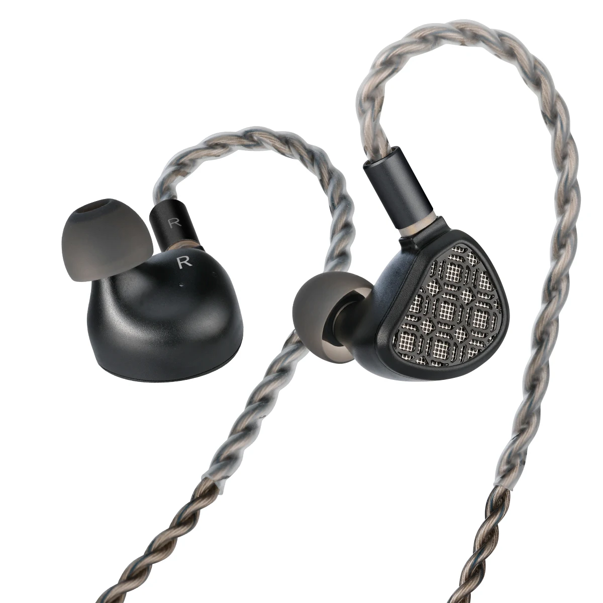KEFINE Arnar 14.5mm Planar Magnetic & Knowles BA Drivers Earphones, Hybrid In-Ear Monitors, Detachable Silver-Plated Cable IEM