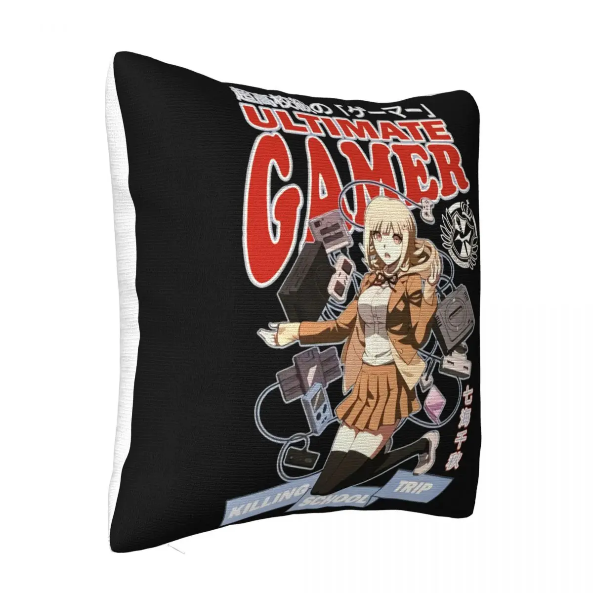 Exclusive Danganronpa Ultimate Gamer Chiaki Nanami Authentic Anime 34763 Pillow Case