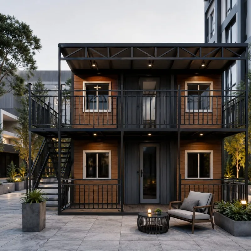 Mobile Foldable Container House Prefabricated Home for Construction Housing Guest Cabin and Camp Office Customized