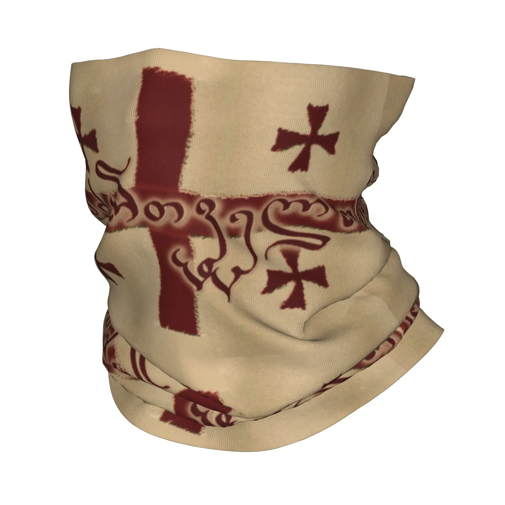 

Custom Republic of Georgia Flag Neck Gaiter Women Men Windproof Winter Georgian Proud Patriotic Bandana Scarf for Ski