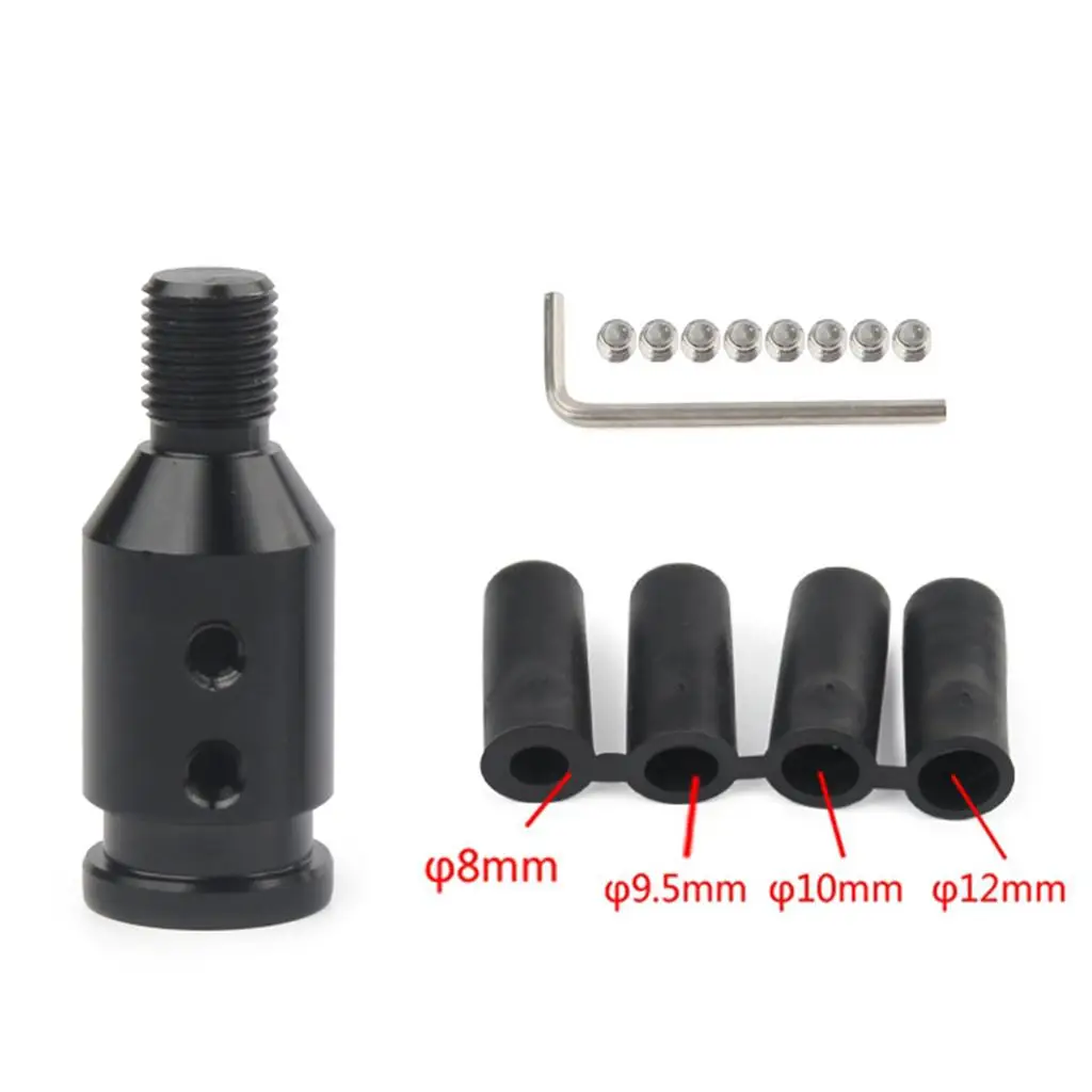 1 Set Aluminum Knob Adapter compatible with for bmw Non Threaded