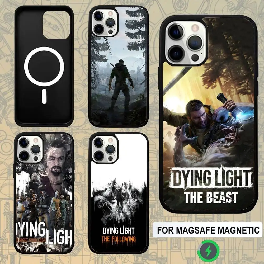 

D-Dying L-Light The Beast For Magsafe Wireless Charger Case For iPhone 15,16,17,13,14,11,12,Pro,Max,Plus,E,Air,Mini Protection