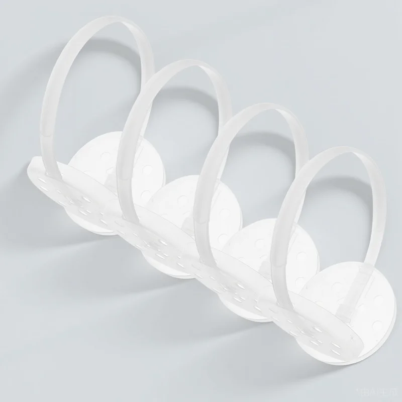 

4Pcs Earmuff Frame Adjustable Plastic Support for DIY Earmuff Assembly Replacement Parts Inner Holder Rack