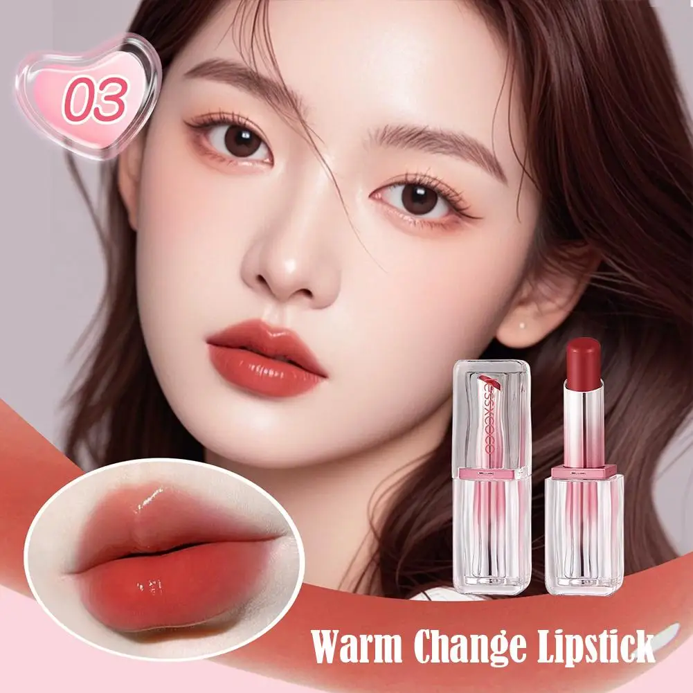 Balsamo per labbra idratanti che cambiano colore che cambiano temperatura Rossetti impermeabili a lunga durata a prova di sbavature per riparazioni idratanti
