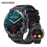 MEVADEN 1.39 Inch HD Bluetooth Call Smart Watch Men Sports Fitness Tracker Heart Monitor 400mAh Smartwatch For Android IOS MD56