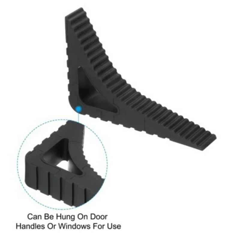 Anti‑Slip Triangular Door Wedge, Anti‑Collision Door Stopper, Door Gap Fixing Safety Blocker for Children Home Protection