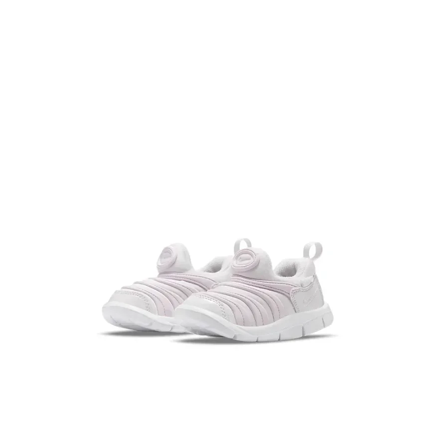 Nike Dynamo Free Toddler รองเท้าลําลองส้นเตี้ยแฟชั่นน่ารักกันลื่นทนต่อการสึกหรอสีชมพูอ่อน