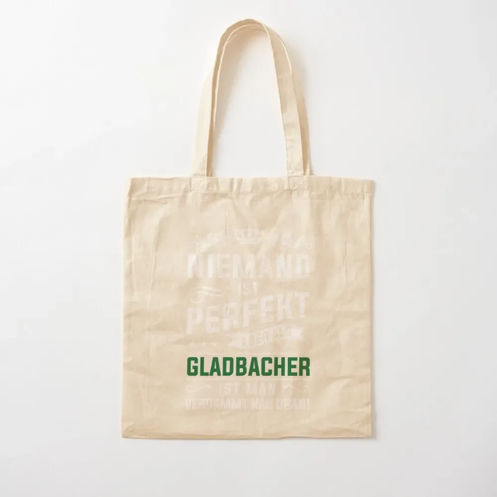 Gladbach Gladbacher M?nchengladbach jersey fan saying Tote Bag personalized tote bag bags woman 2025 Shopper