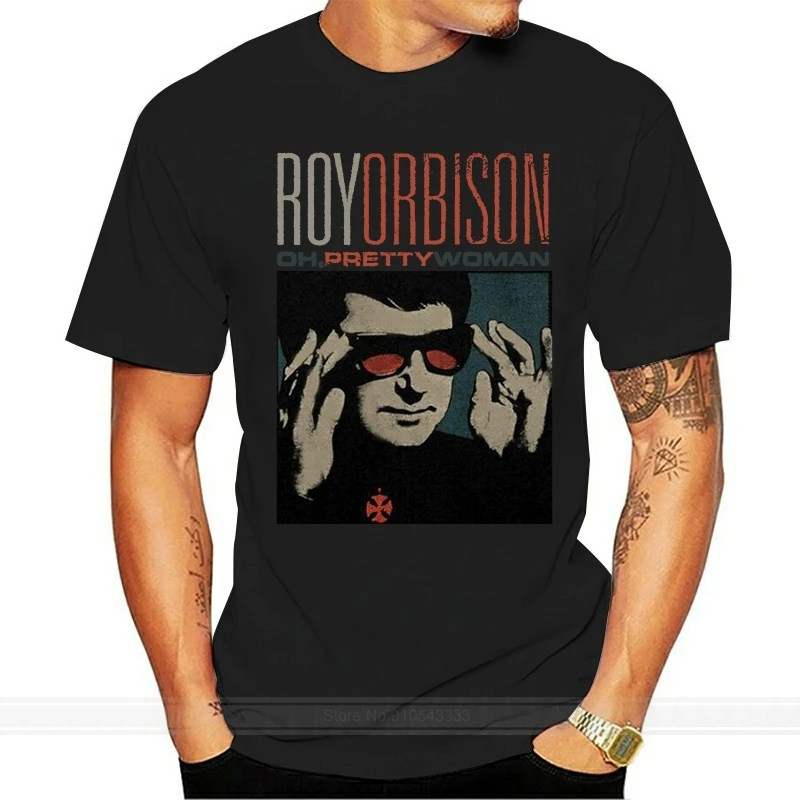 Мужская футболка Roy Orbison унисекс, красивая женская мужская брендовая футболка, мужская летняя хлопковая футболка