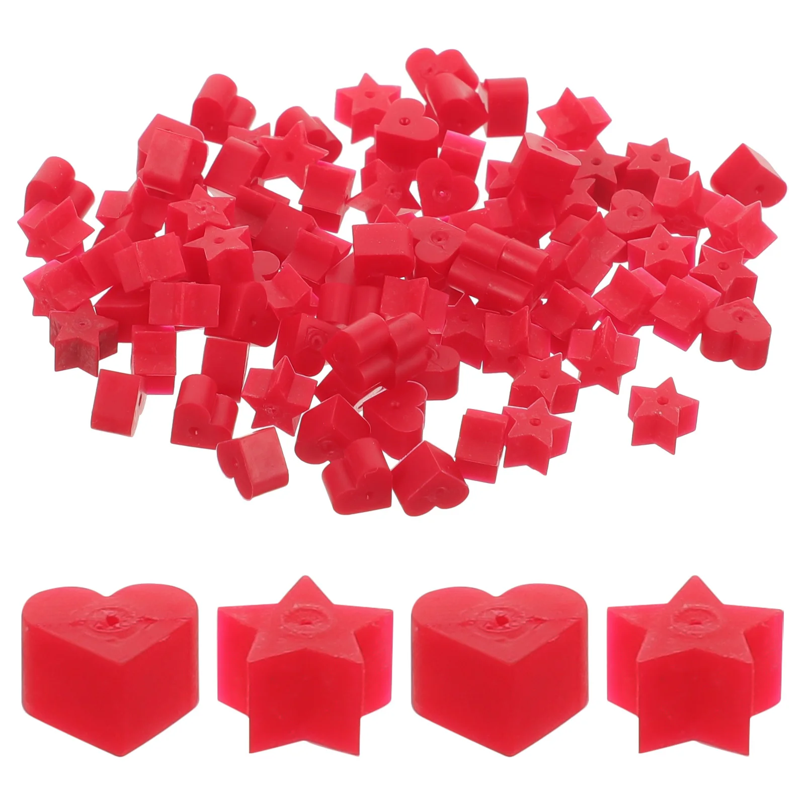 100 قطعة حلق على شكل قلب الحب ظهورهم سيليكون قفل آمن لاستبدال الأقراط الثقيلة المتدلية لتقوم بها بنفسك مجوهرات اكسسوارات #4