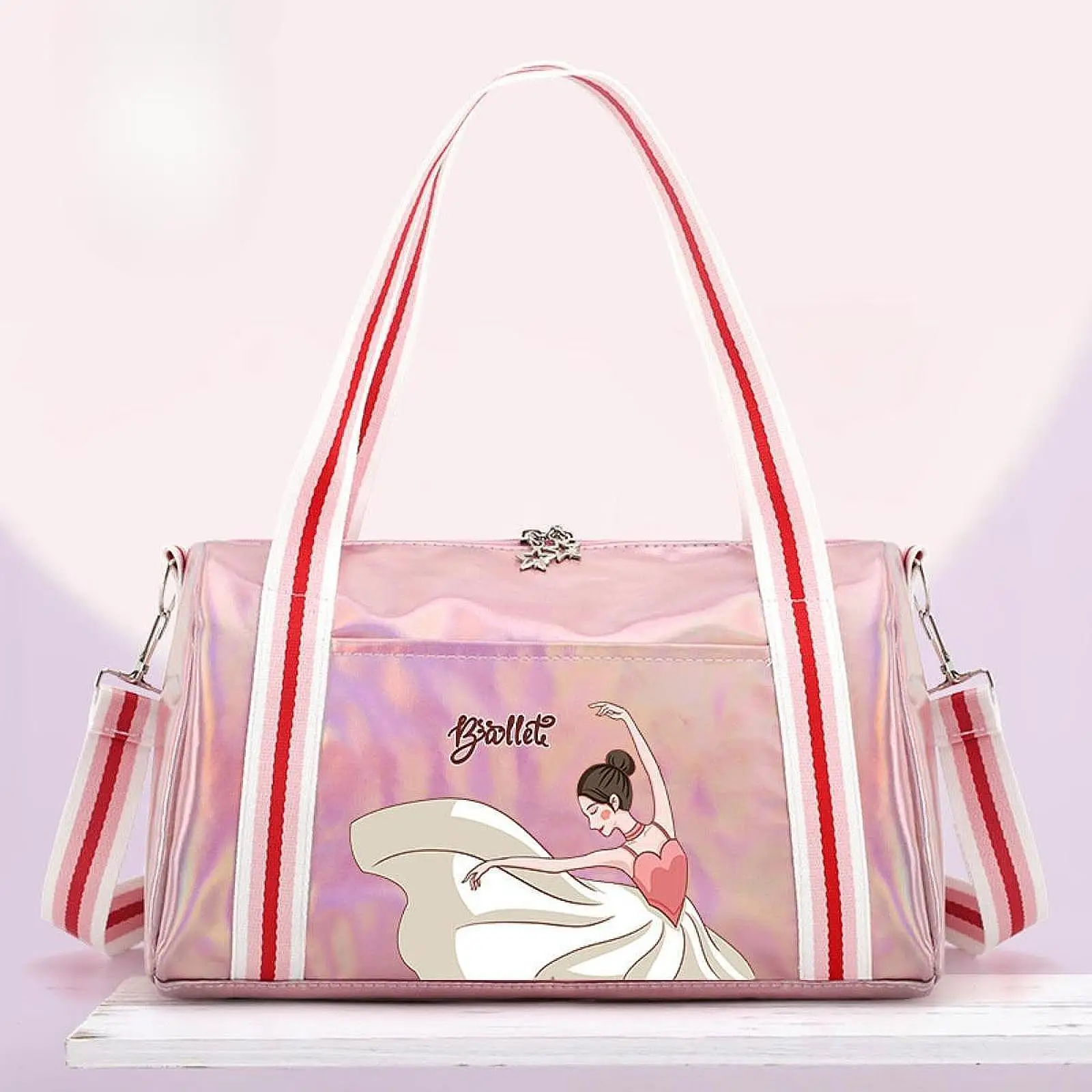 

Танцевальная сумка для девочек, детская портативная сумка болельщика для ночного танца в самолете