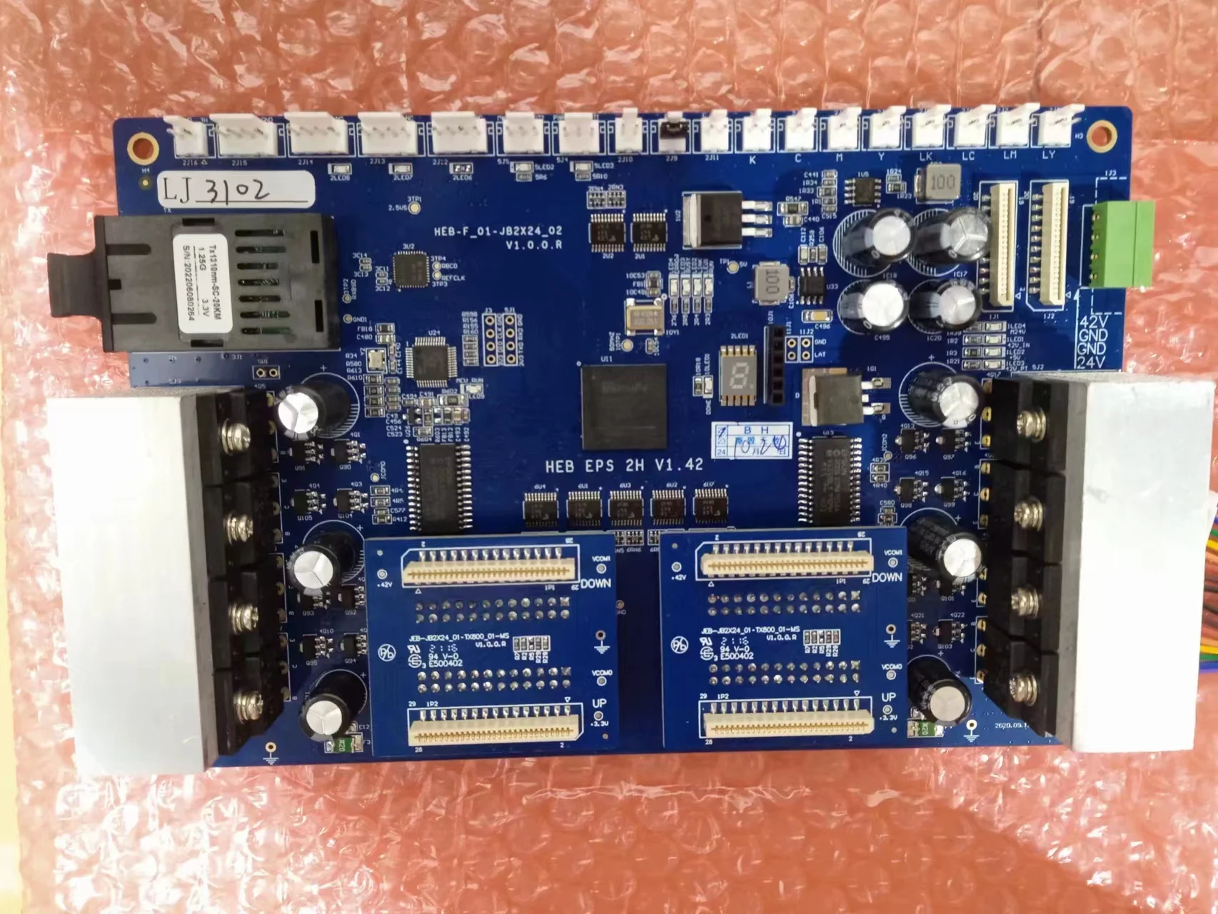 xp600 hoson upgrade kit board for one print head supoort control software