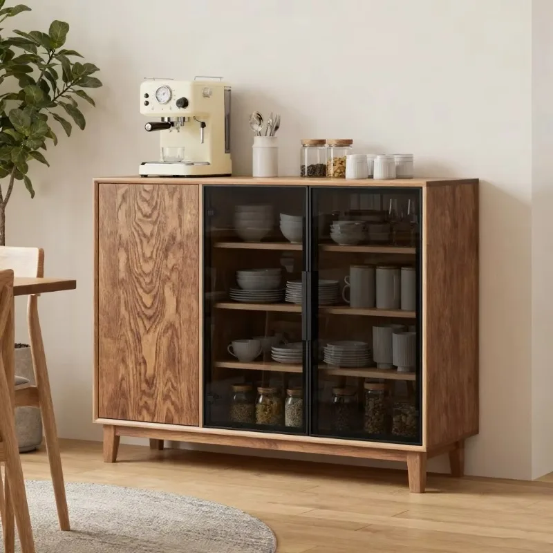 High quality modern home furniture simple console cabinet sideboard home bar living room farmhouse dining kitchen