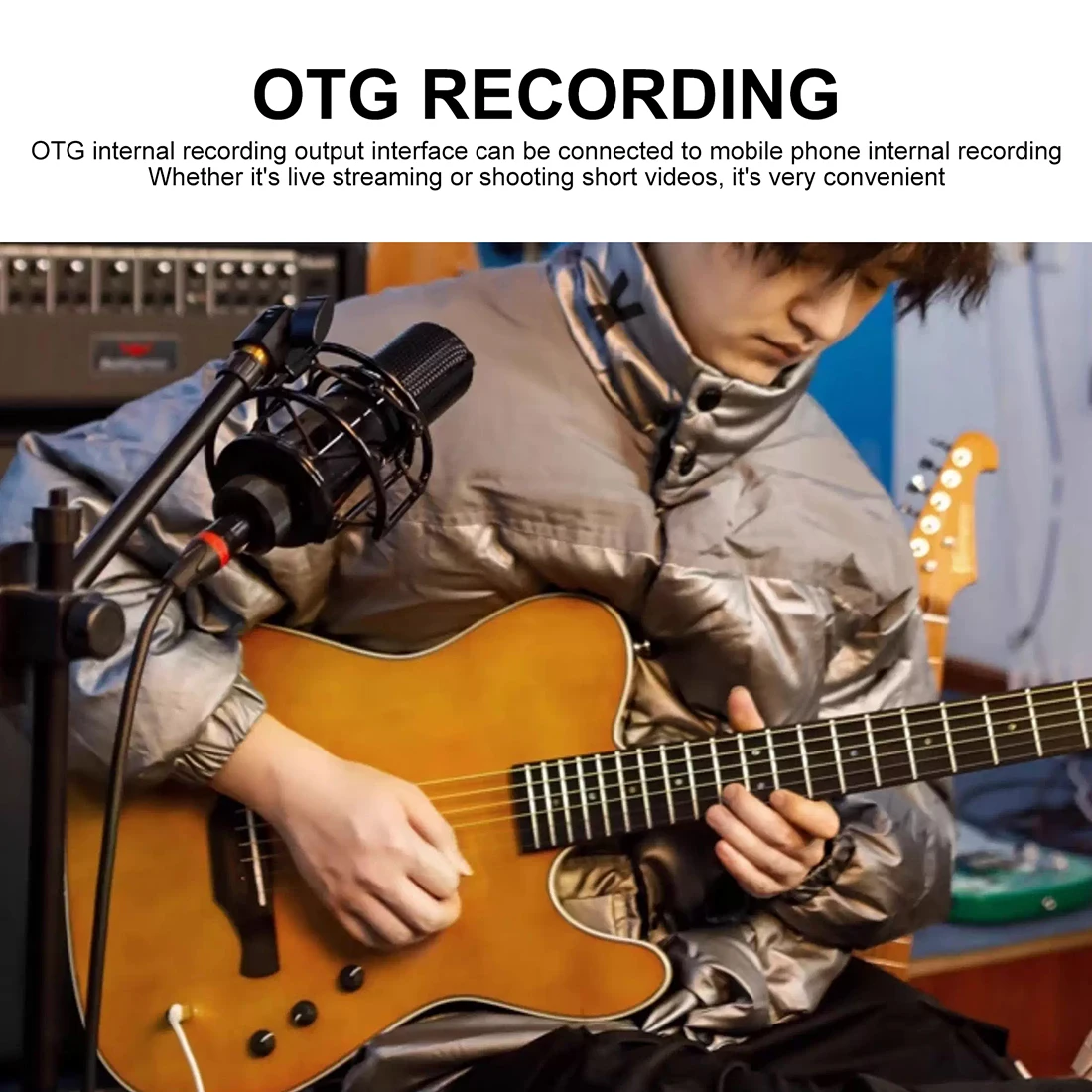 IRIN 39 Inches Silent Classic Guitar 6 String 22 Frets Smart Bluetooth Full Single Board Electric Wooden Guitar With Guitar Part