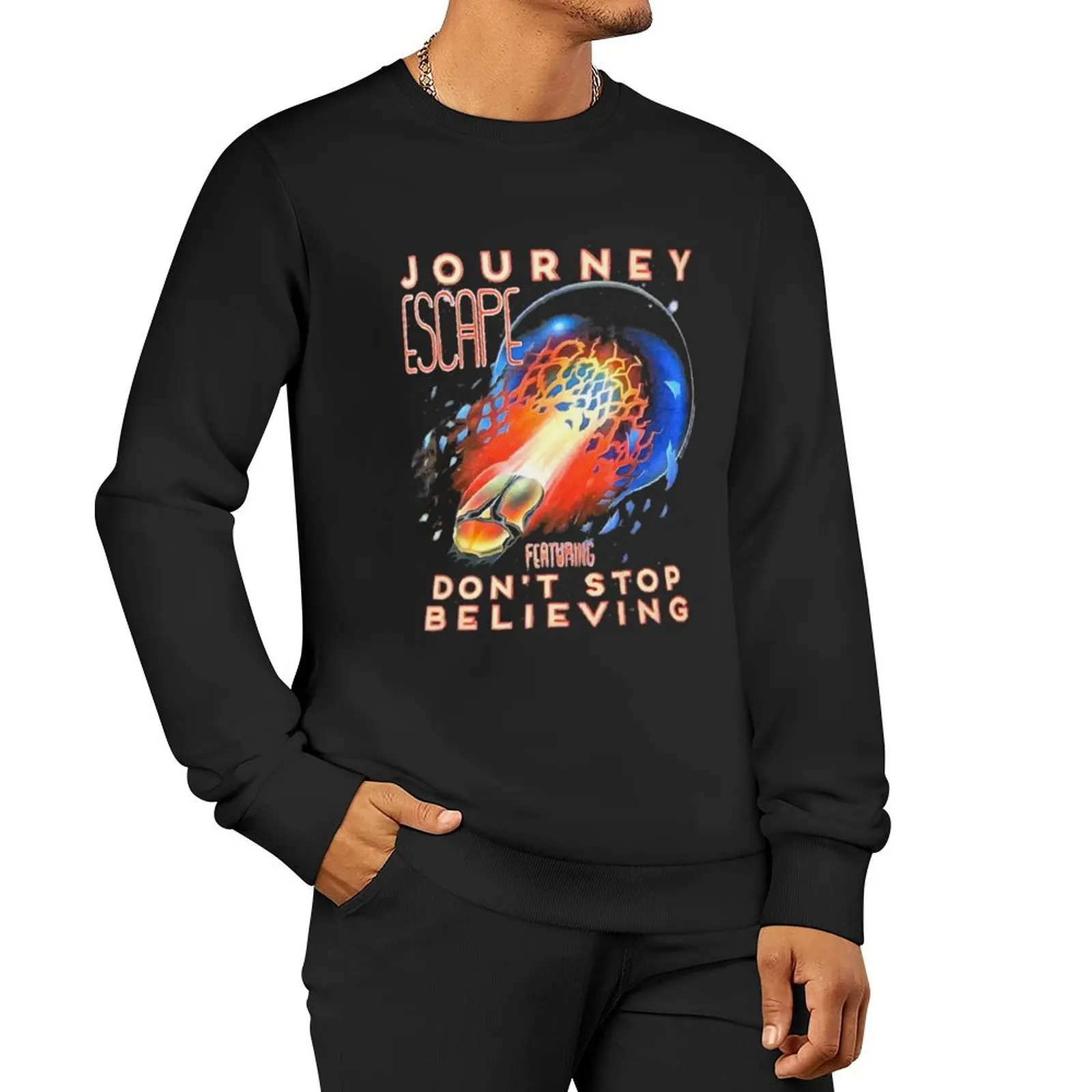 

Escape Journey Legendaris - Don't Stop Believing Pullover Hoodie tracksuit men autumn clothes blouse sweatshirts men