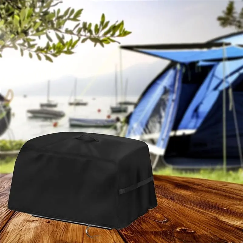 SOFT-Waterproof Portable Grill Cover For Weber Go-Anywhere - Durable, Compact BBQ Smoker Protector(20X12x15inch)