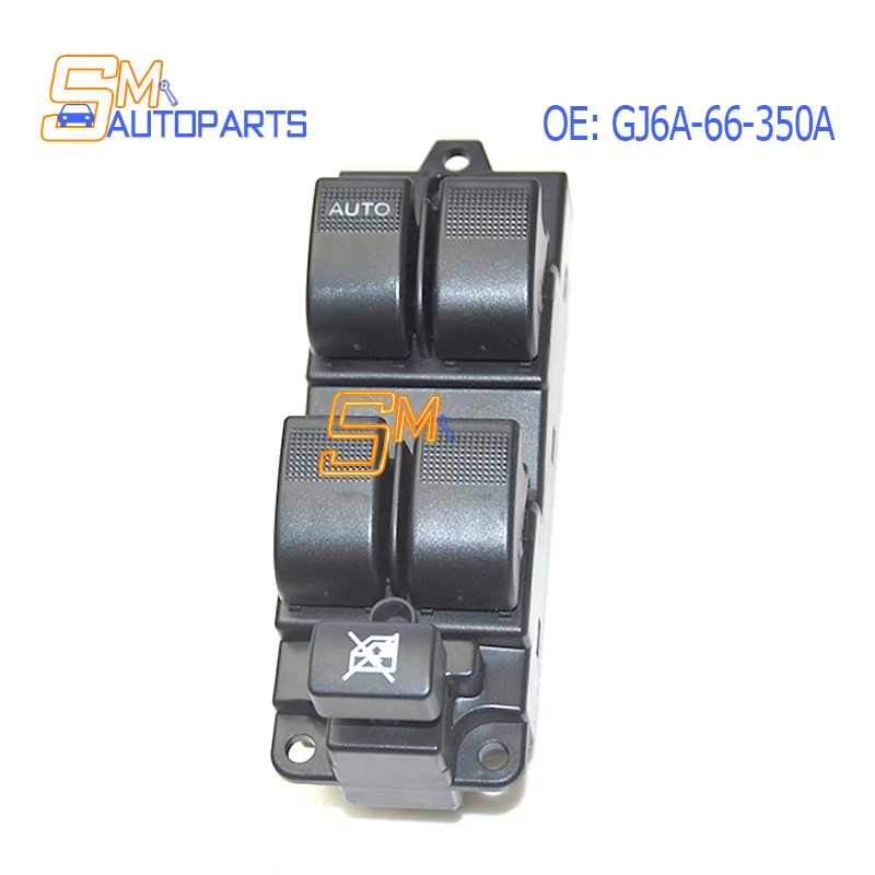 GJ6A-66-350A GJ6A66350A New Front Left Side Master Power Window Control Switch For 2003 2004 2005 Mazda 6 Car Accessories